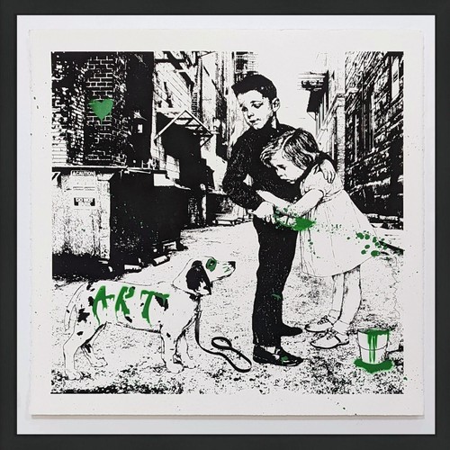 Brainwash pup art - mr., "pup